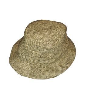 Hats of Ireland Size 7/57 (estimated) Castlebar Walking 100% Wool Donegal Tweed